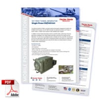 Military 10KW 60Hz Single Phase